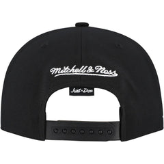 Pittsburgh Pirates Just Don x MLB Lux Script Snapback Hat Black | Mitchell & Ness