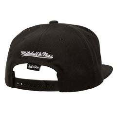 San Francisco Giants Just Don x MLB Lux Script Snapback Hat Black | Mitchell & Ness