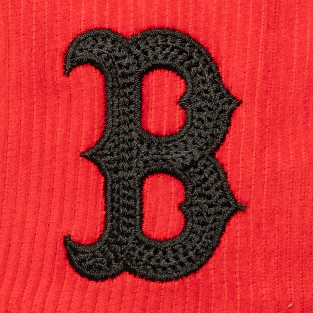 Boston Red Sox Corduroy Snapback Hat Red | Mitchell & Ness