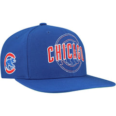 Chicago Cubs Double Up Snapback Hat Royal | Mitchell & Ness