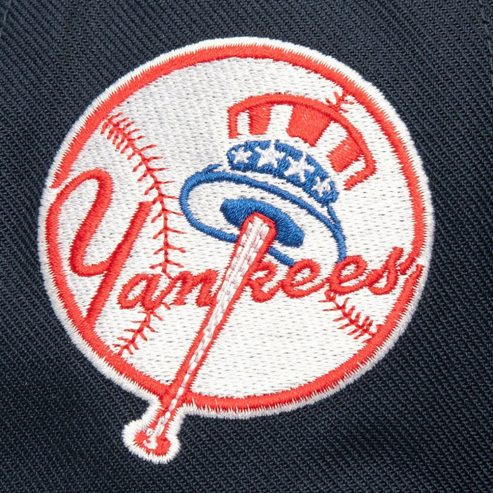 New York Yankees Double Up Snapback Hat Navy | Mitchell & Ness