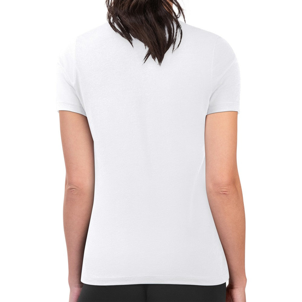 Cincinnati Reds G-III 4Her by Carl Banks Women's Super-Slim Fit Lightweight Collage Team Graphic Crew Neck T-Shirt White