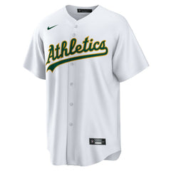 Seth Brown Athletics Home Replica Jersey - White