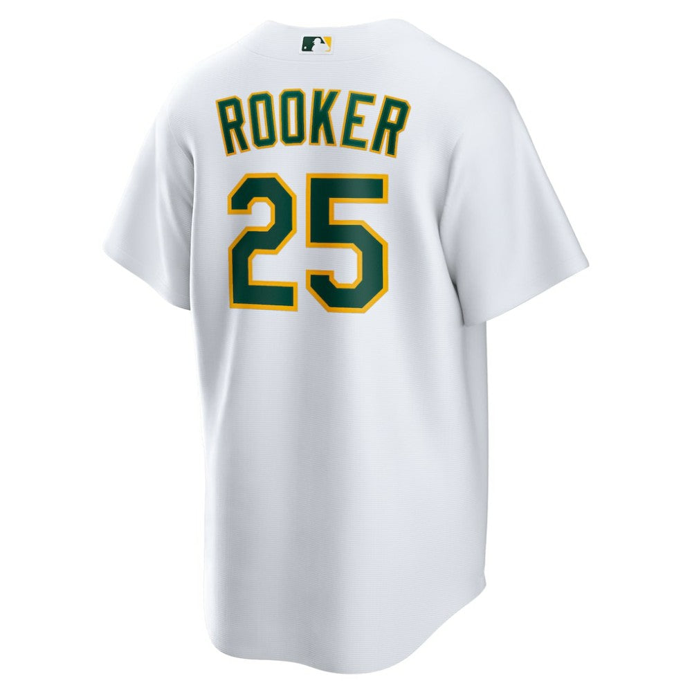 Brent Rooker Athletics Home Replica Jersey - White