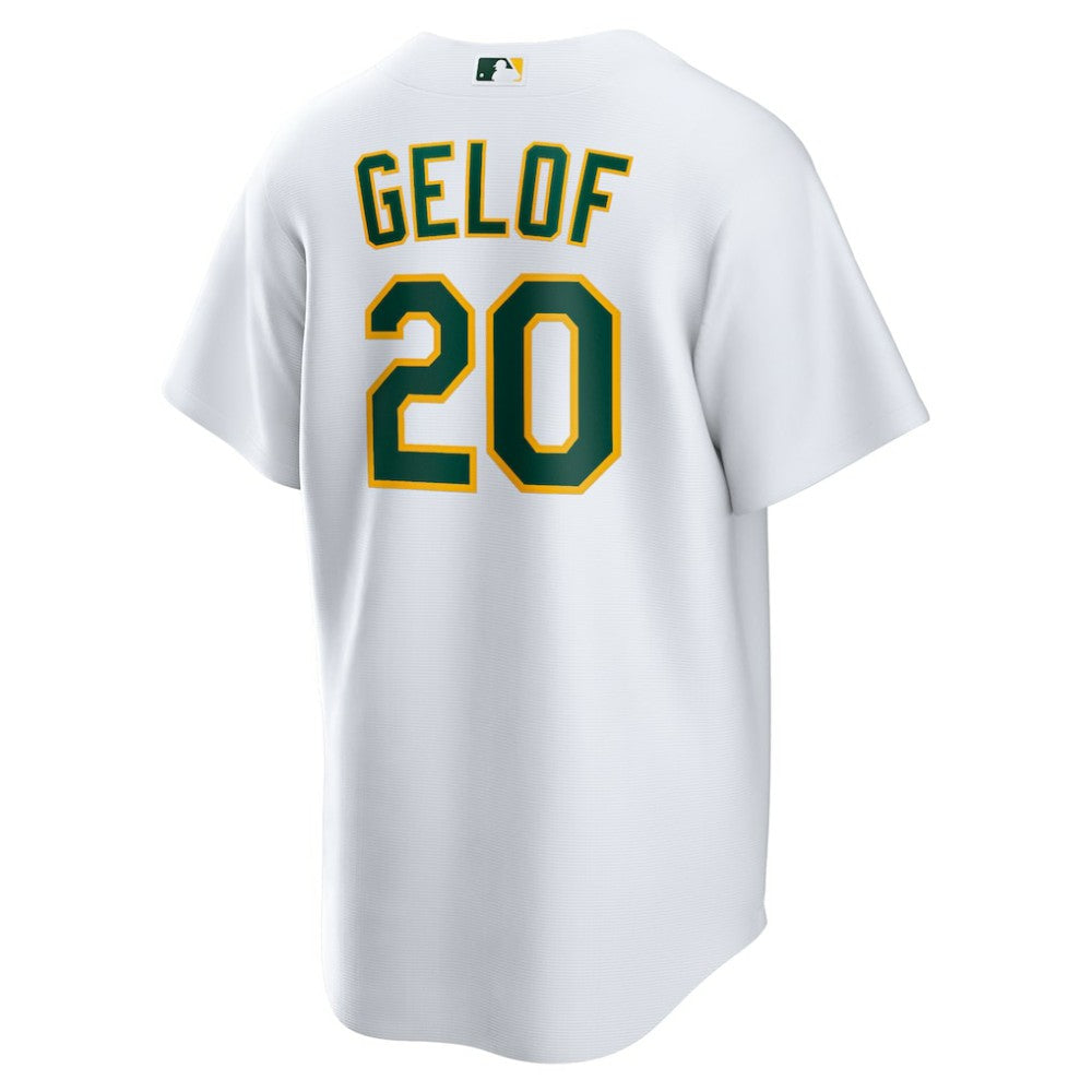 Zack Gelof Athletics Home Replica Jersey - White