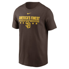 San Diego Padres Local Home Town T-Shirt Brown | Nike