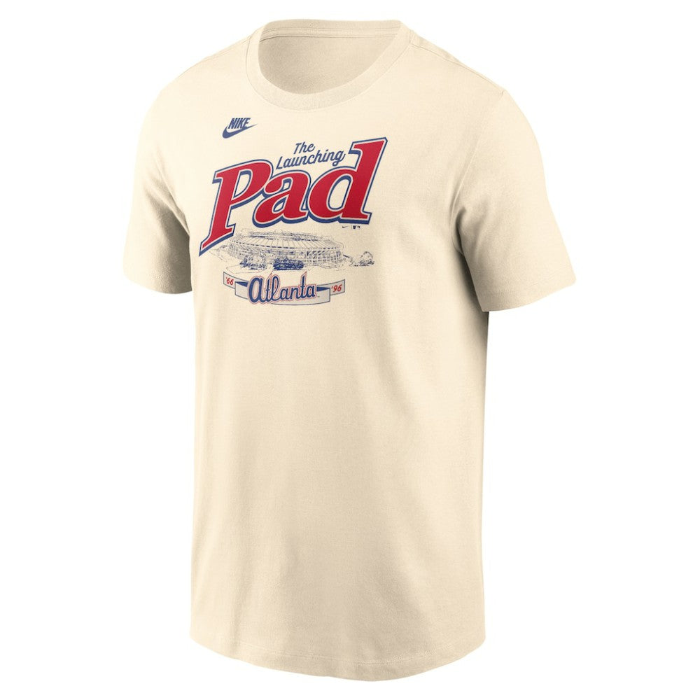 Atlanta Braves Local Home Town T-Shirt Cream | Nike