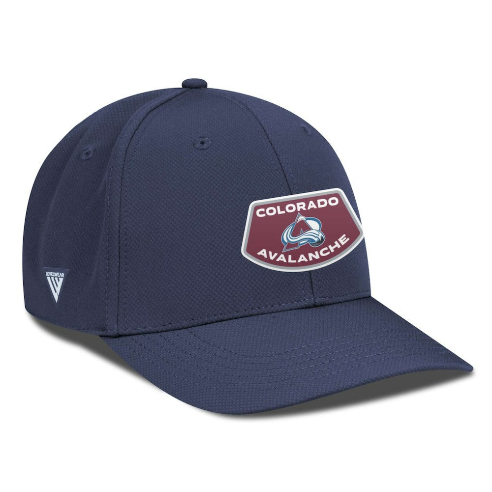 Colorado Avalanche Levelwear Rise Skylight Flex Hat Navy