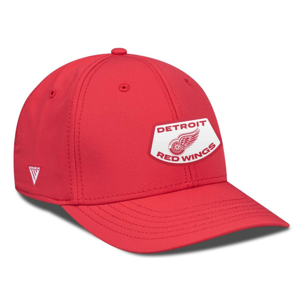 Detroit Red Wings Levelwear Rise Skylight Flex Hat Red