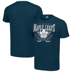 Toronto Maple Leafs Starter Team Logo Graphic T-Shirt Navy