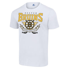 Boston Bruins Starter Team Logo Graphic T-Shirt White