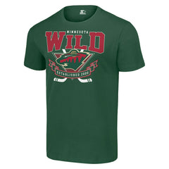 Minnesota Wild Starter Team Logo Graphic T-Shirt Green