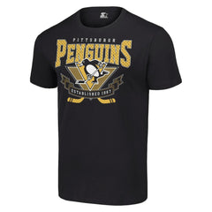 Pittsburgh Penguins Starter Team Logo Graphic T-Shirt Black