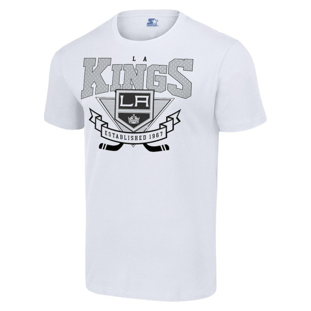 Los Angeles Kings Starter Team Logo Graphic T-Shirt White