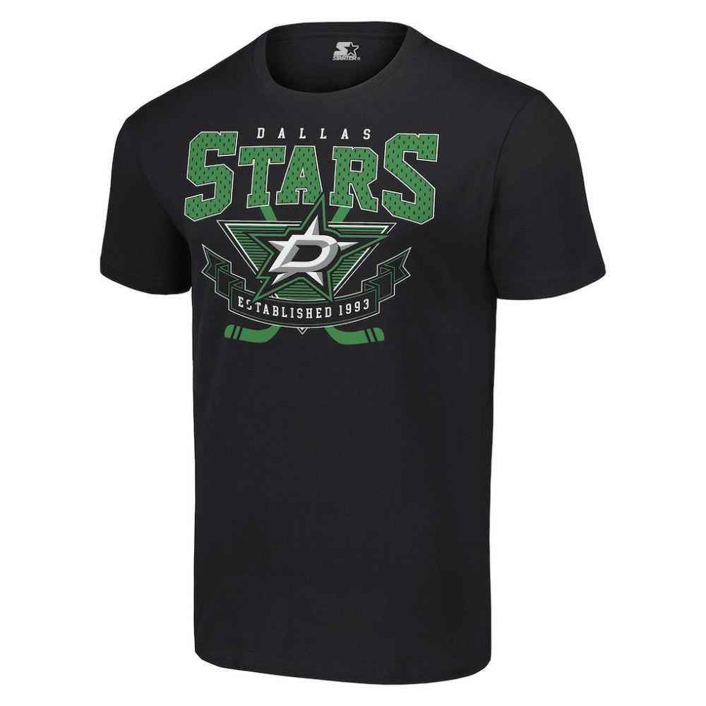Dallas Stars Starter Team Logo Graphic T-Shirt Black