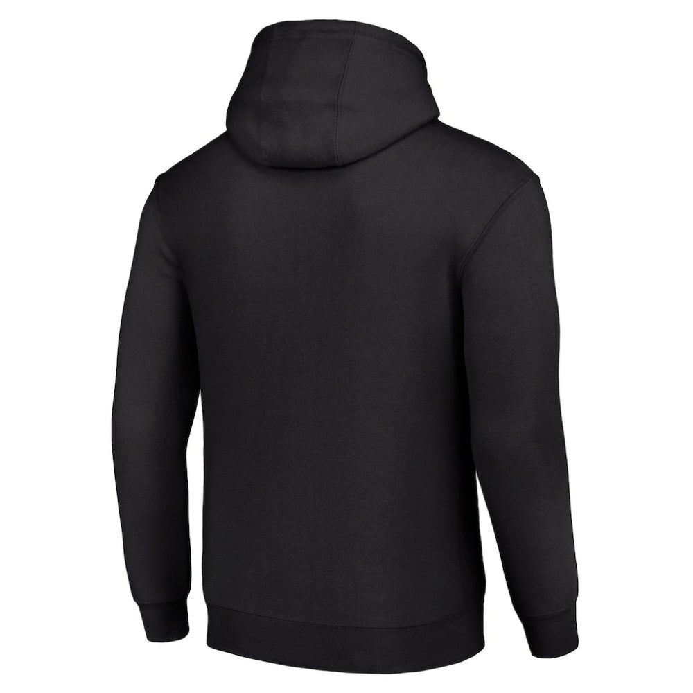New Jersey Devils Starter Team Logo Graphic Fleece Tri-Blend Pullover Hoodie Black