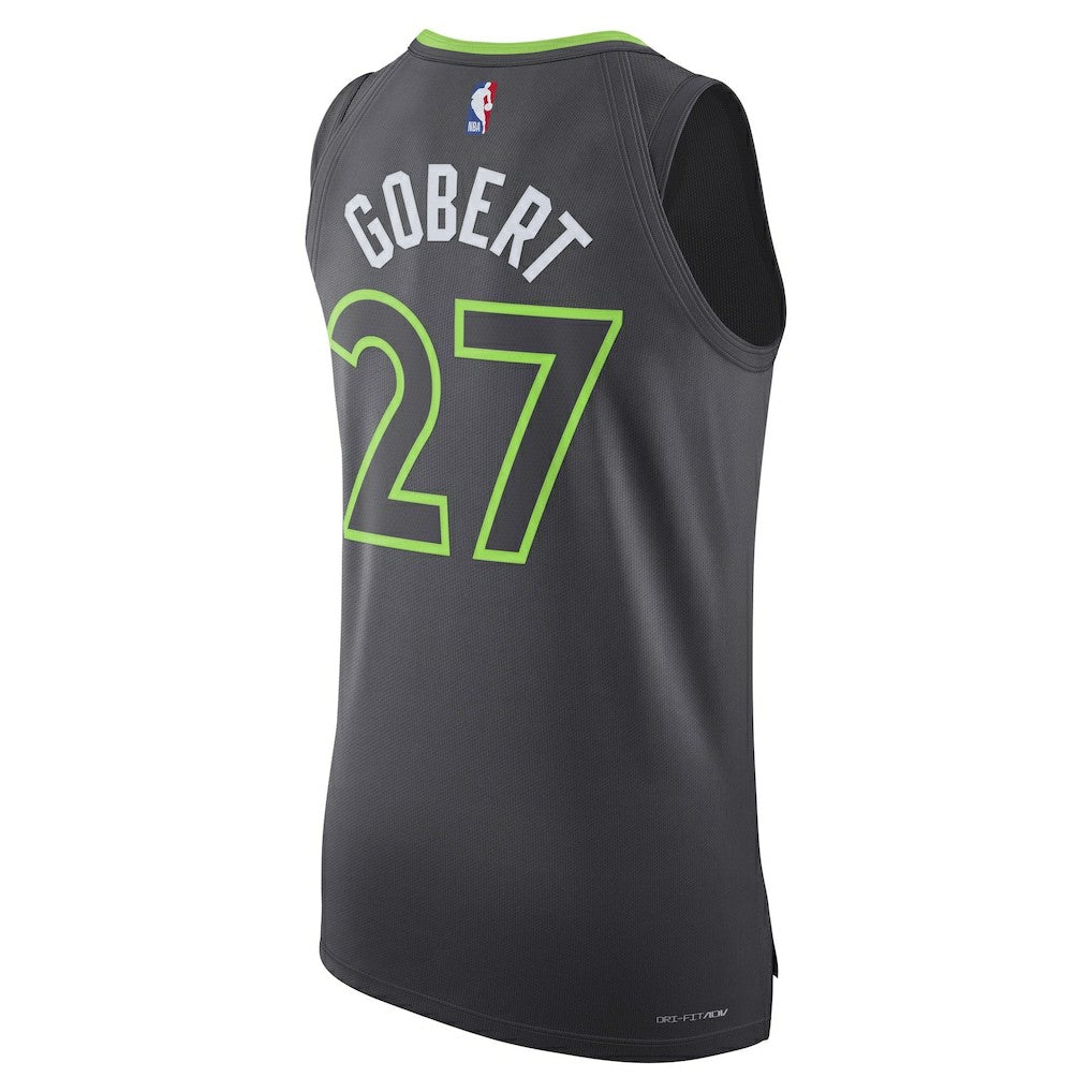 Rudy Gobert Minnesota Timberwolves Jordan Brand Authentic Jersey - Statement Edition - Anthracite on sale