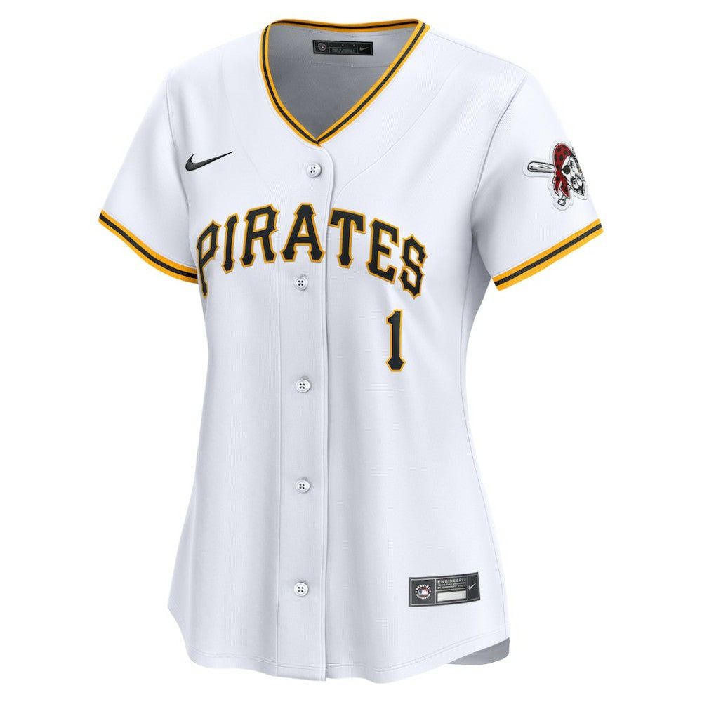 Pittsburgh Pirates Women's #1 Mom Home Limited Jersey White | Nike