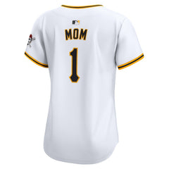 Pittsburgh Pirates Women's #1 Mom Home Limited Jersey White | Nike