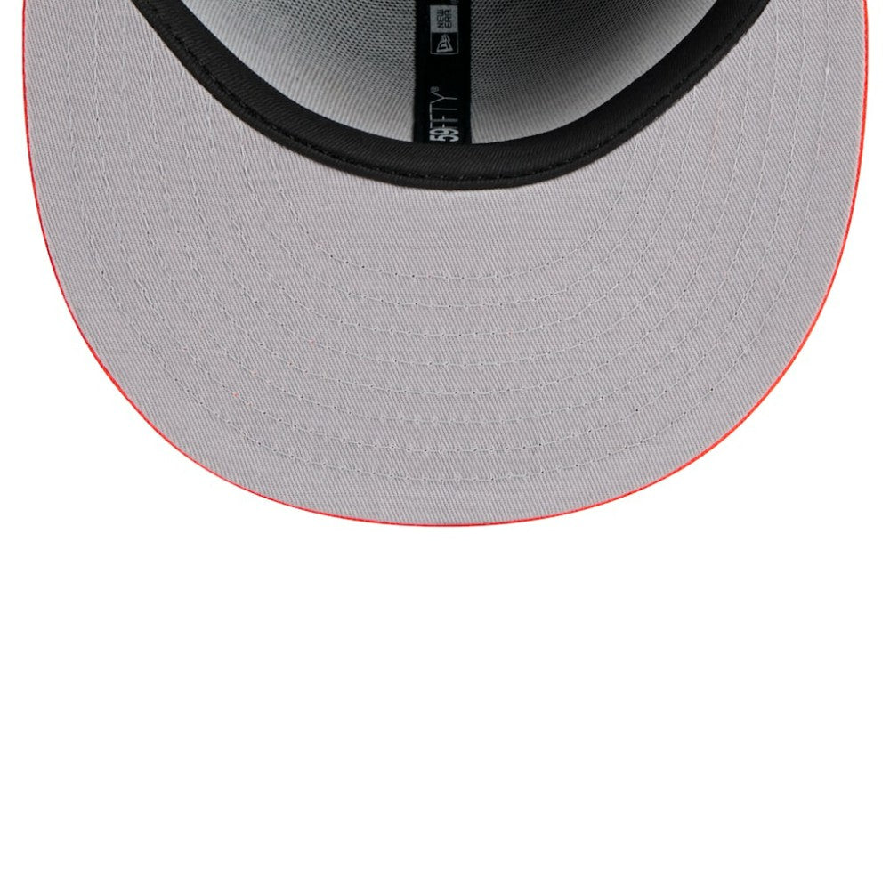 San Francisco Giants Shadow Stitch 59FIFTY Fitted Hat Black | New Era