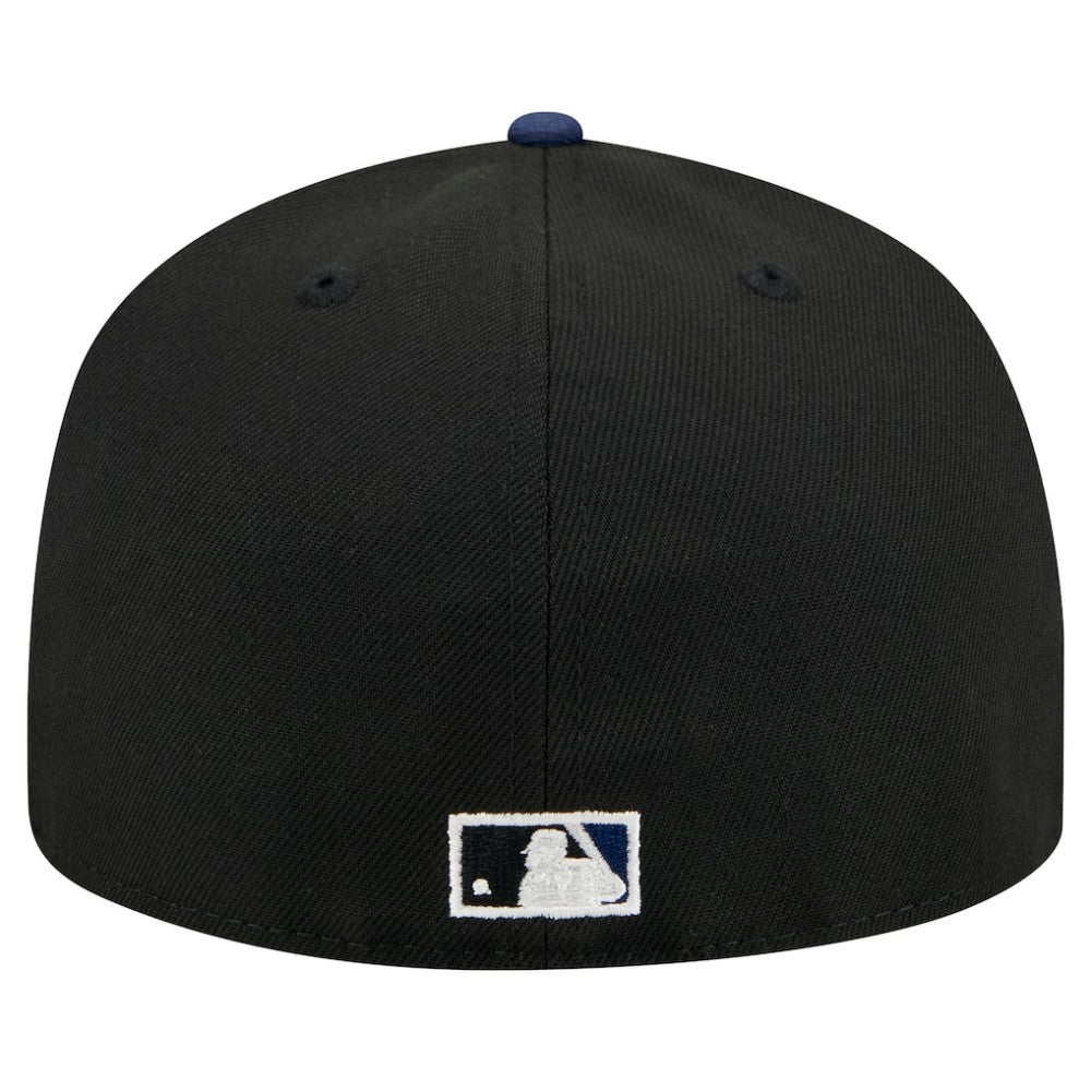 Chicago White Sox Shadow Stitch 59FIFTY Fitted Hat Black | New Era