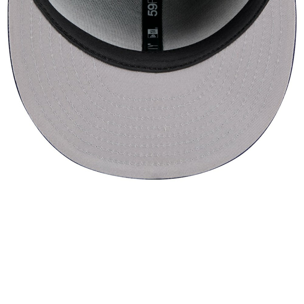 Chicago White Sox Shadow Stitch 59FIFTY Fitted Hat Black | New Era