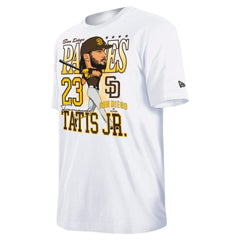 Fernando Tatis Jr. San Diego Padres Caricature T-Shirt White | New Era