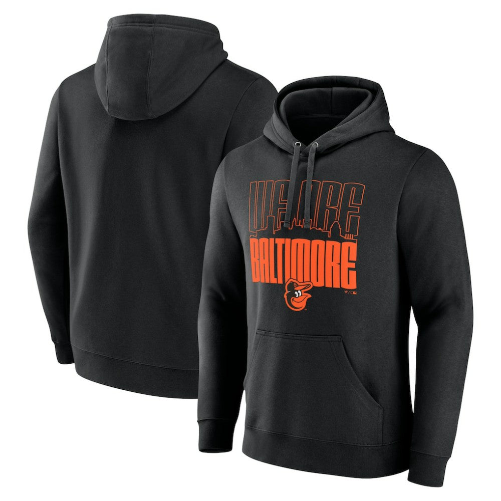 Baltimore Orioles We Are Baltimore Pullover Hoodie Black