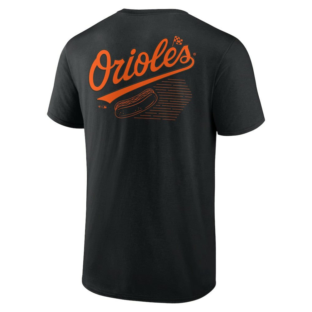 Baltimore Orioles Hot Dog Race T-Shirt Black