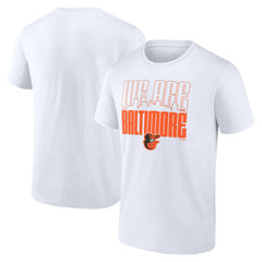 Baltimore Orioles We Are Baltimore T-Shirt White