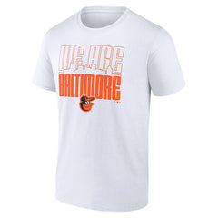 Baltimore Orioles We Are Baltimore T-Shirt White