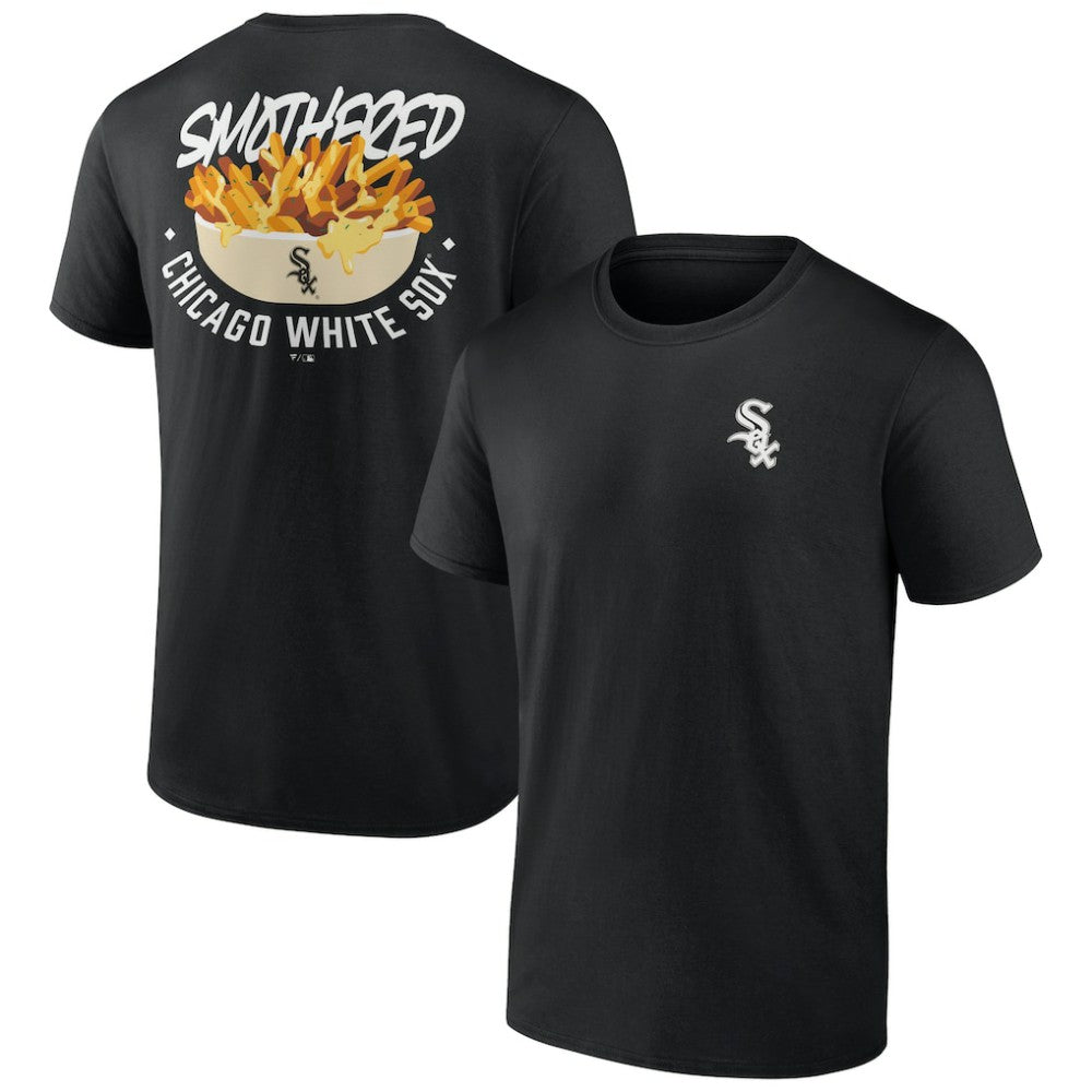 Chicago White Sox Smothered Fries T-Shirt Black