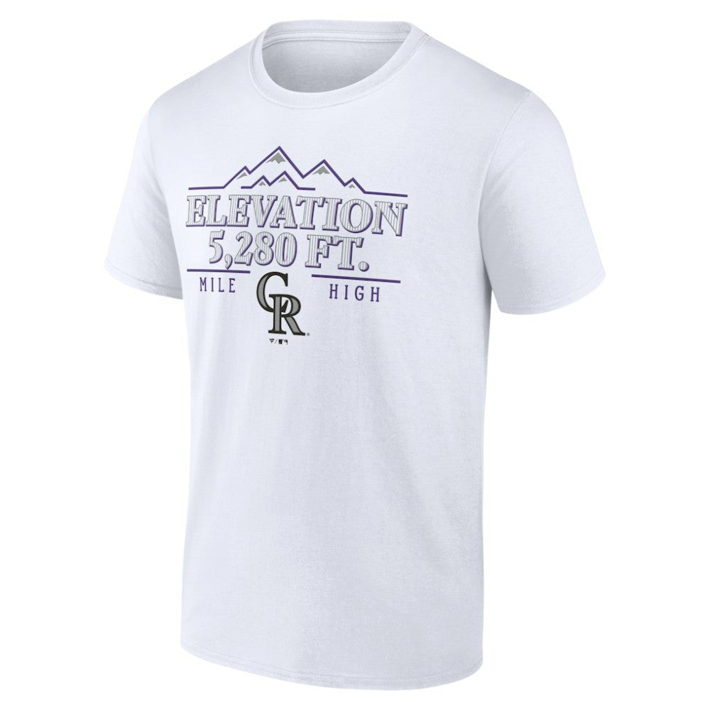 Colorado Rockies Elevation T-Shirt White