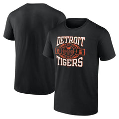 Detroit Tigers Motor City Baseball T-Shirt Black