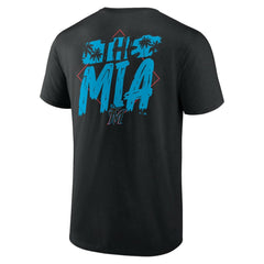 Miami Marlins The MIA T-Shirt Black