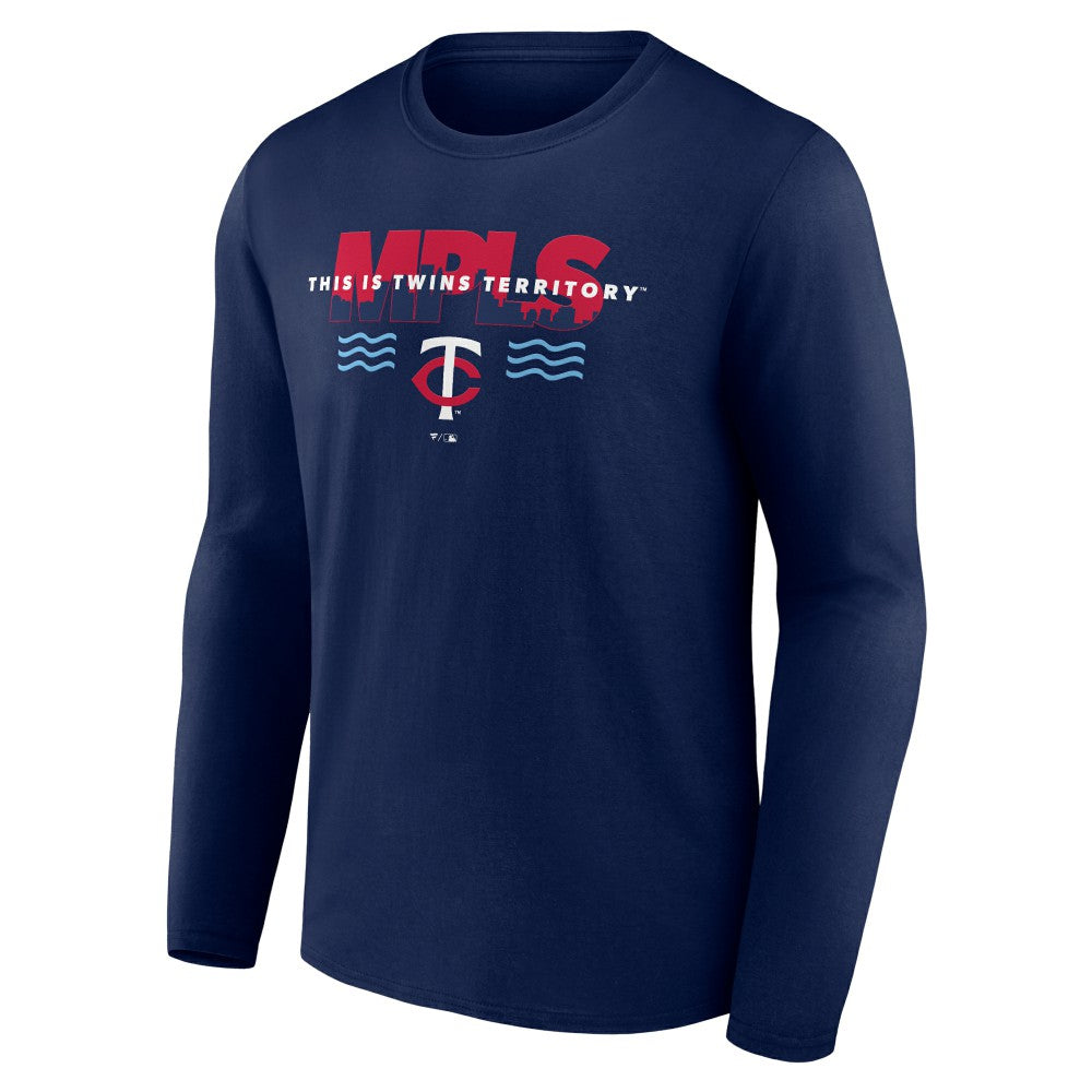 Minnesota Twins Territory Long Sleeve T-Shirt Navy
