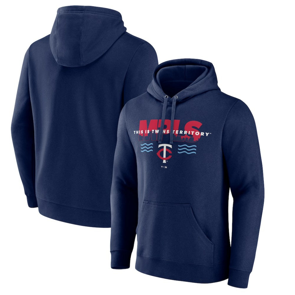 Minnesota Twins Territory Pullover Hoodie Navy