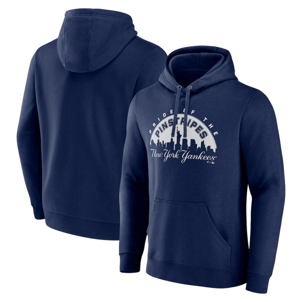 New York Yankees Pride of the Pinestripes Pullover Hoodie Navy