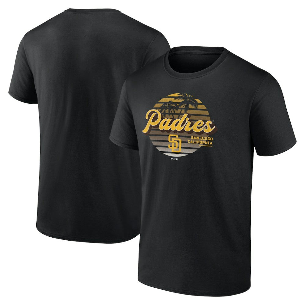 San Diego Padres Palm Trees T-Shirt Black