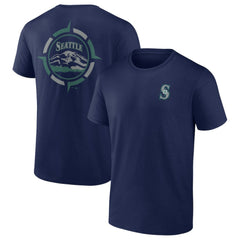 Seattle Mariners Compass T-Shirt Navy
