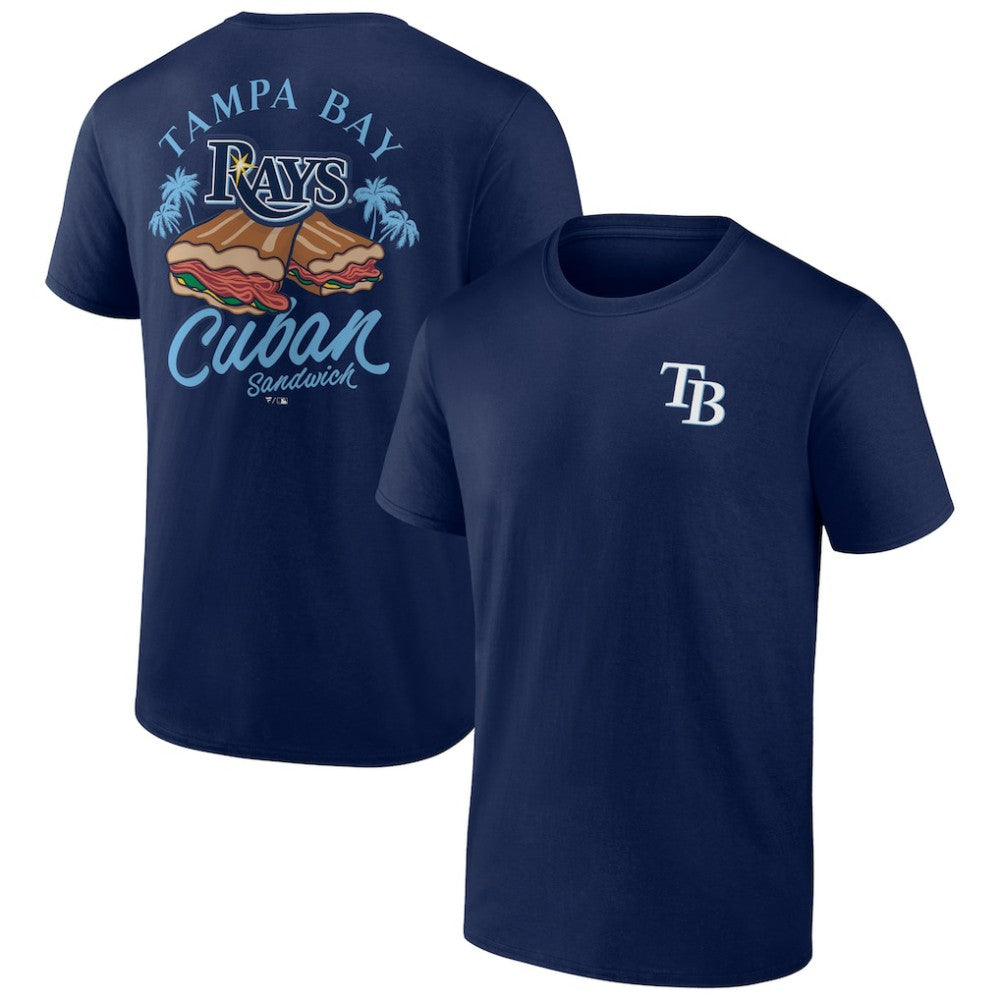 Tampa Bay Rays Cuban Sandwich T-Shirt Navy