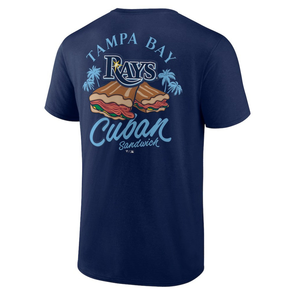 Tampa Bay Rays Cuban Sandwich T-Shirt Navy