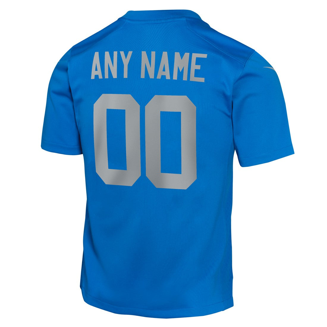 Detroit Lions Youth Alternate Custom Game Jersey - Blue