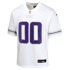Minnesota Vikings Youth Alternate Custom Game Jersey - White