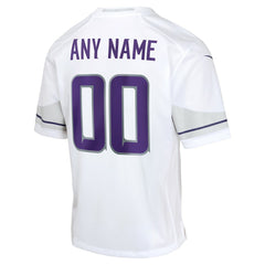 Minnesota Vikings Youth Alternate Custom Game Jersey - White