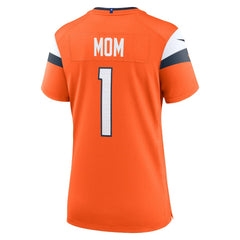 Denver Broncos Women's #1 Mom Game Jersey - Orange
