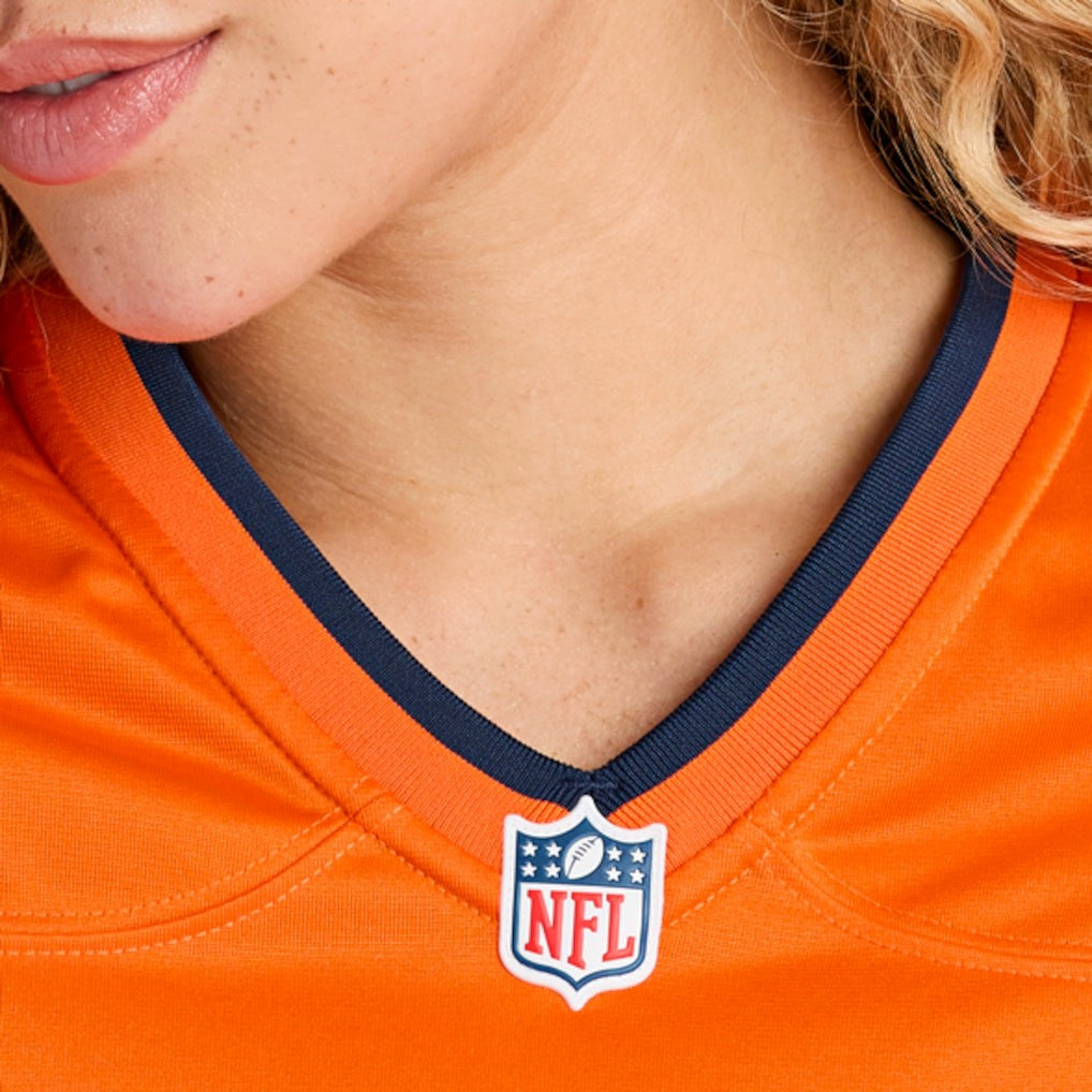 Denver Broncos Women's #1 Mom Game Jersey - Orange