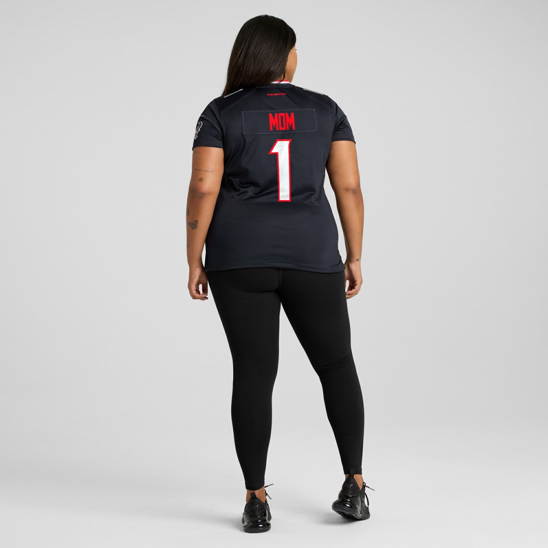 Houston Texans Women's #1 Mom Game Jersey - Navy