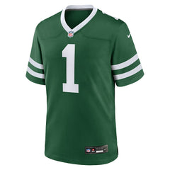 New York Jets #1 Dad Game Jersey - Legacy Green
