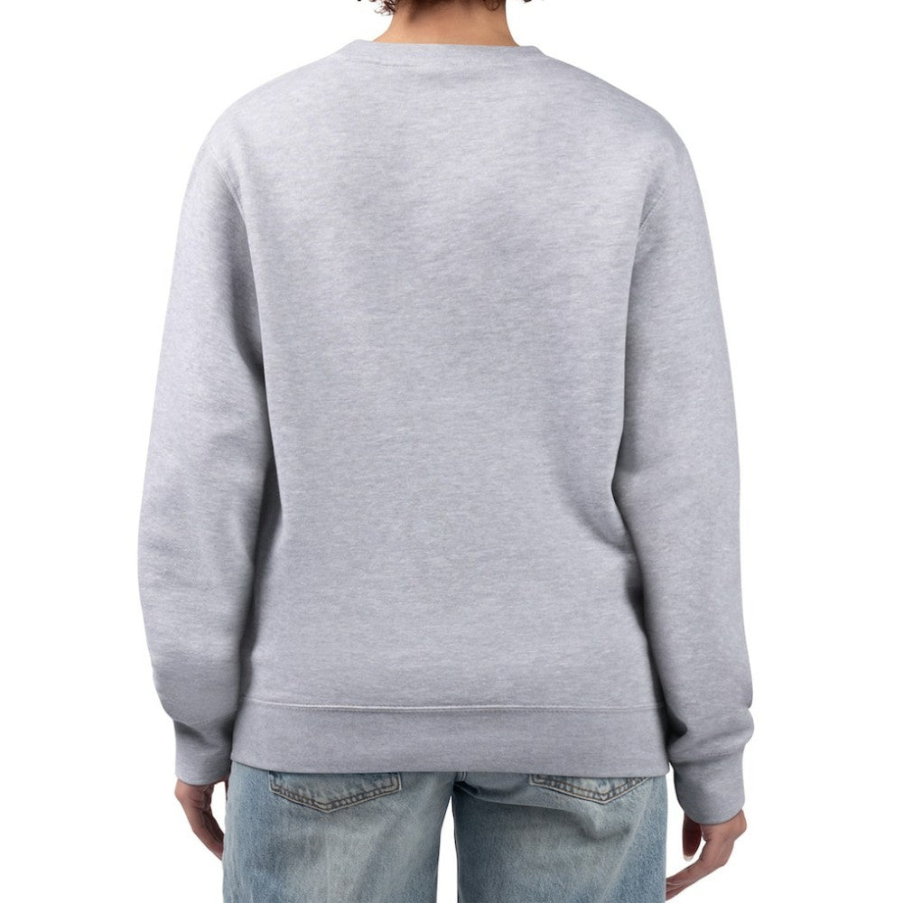 Anaheim Ducks G-III 4Her by Carl Banks Women's Team Logo Tri-Blend Fleece Pullover Sweatshirt Heather Gray
